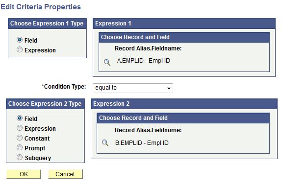 Edit Criteria Properties Page - simple